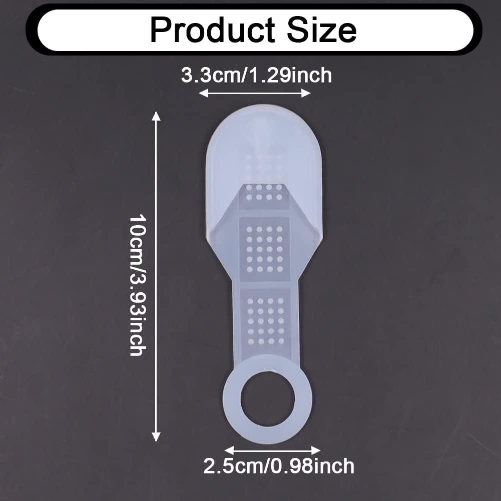 Hanger Grips, Clothing Non-Slip Hanger Grips, Clear Hanging Gripper - Stretchable & Eco-Friendly Fit on The Ends of Hangers, 12 PCS image 2