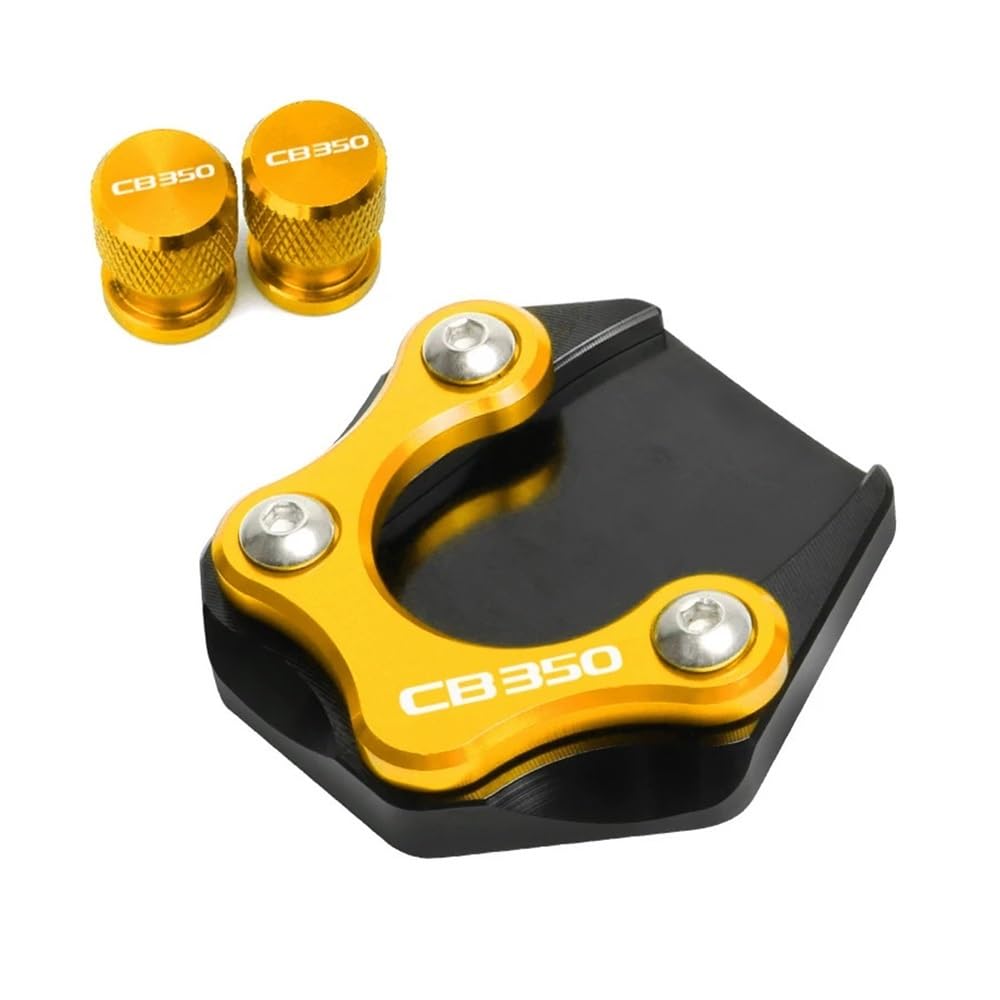 Accessoires CB350 : plaque d'extension béquille et support moto - 6