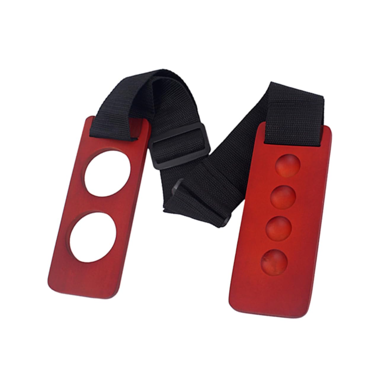 Holibanna Wooden Cello End Pin Stopper with Slip Design Cello Spike Floor Protector Anchor Rest for Players Black Red present for Musicians