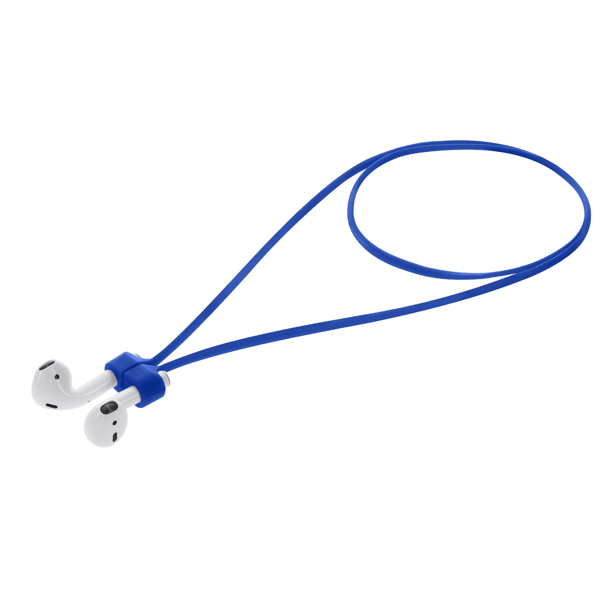 Amazon | kwmobile イヤホン ストラップ Apple Airpods 1  2  3  4  Pro 1  Airpods  Pro 2対応 - ネックストラップ 首掛け マグネット 紺色 | ヘッドセット 通販