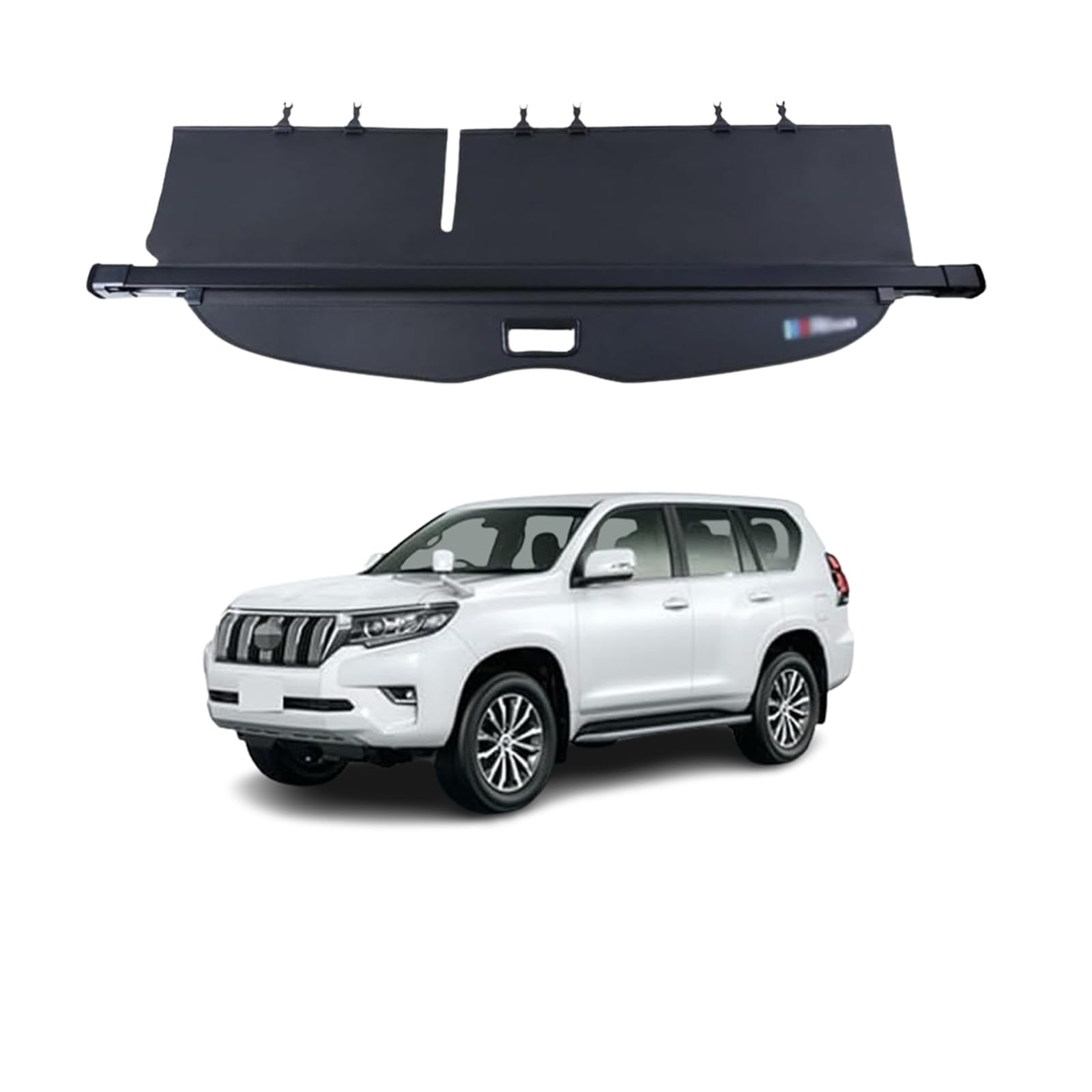 ランドクルーザープラド150 後期　トノカバー Amazon.co.jp: トノカバー トヨタ ランドクルーザープラド 150系 5人