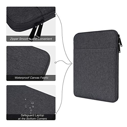 Image of Tablet Sleeve for 11 Inch iPad A16 /iPad Air M3 M2 / Pro M5, 10.9 inch iPad 10th / Air 5, Galaxy Tab A8 10.5 inch Protective Bag, Space Grey