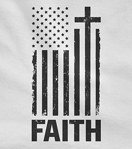 Tstars American Christian Distressed Black USA Flag - Cross Have Faith Hoodie2