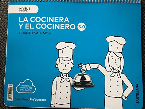 Cocineros Nivel 1 Infantil 3 Años Serie Cuanto Sabemos 3.0 Ed 2019 Cas