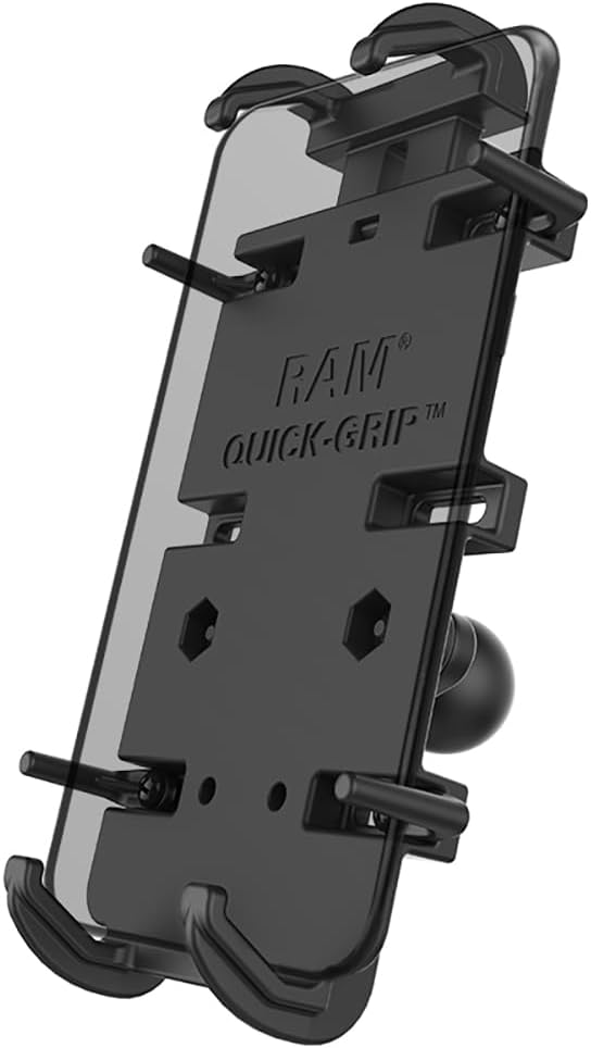Vierkante aluminium voetplaat met AMPS gaten RAM-251-1SA