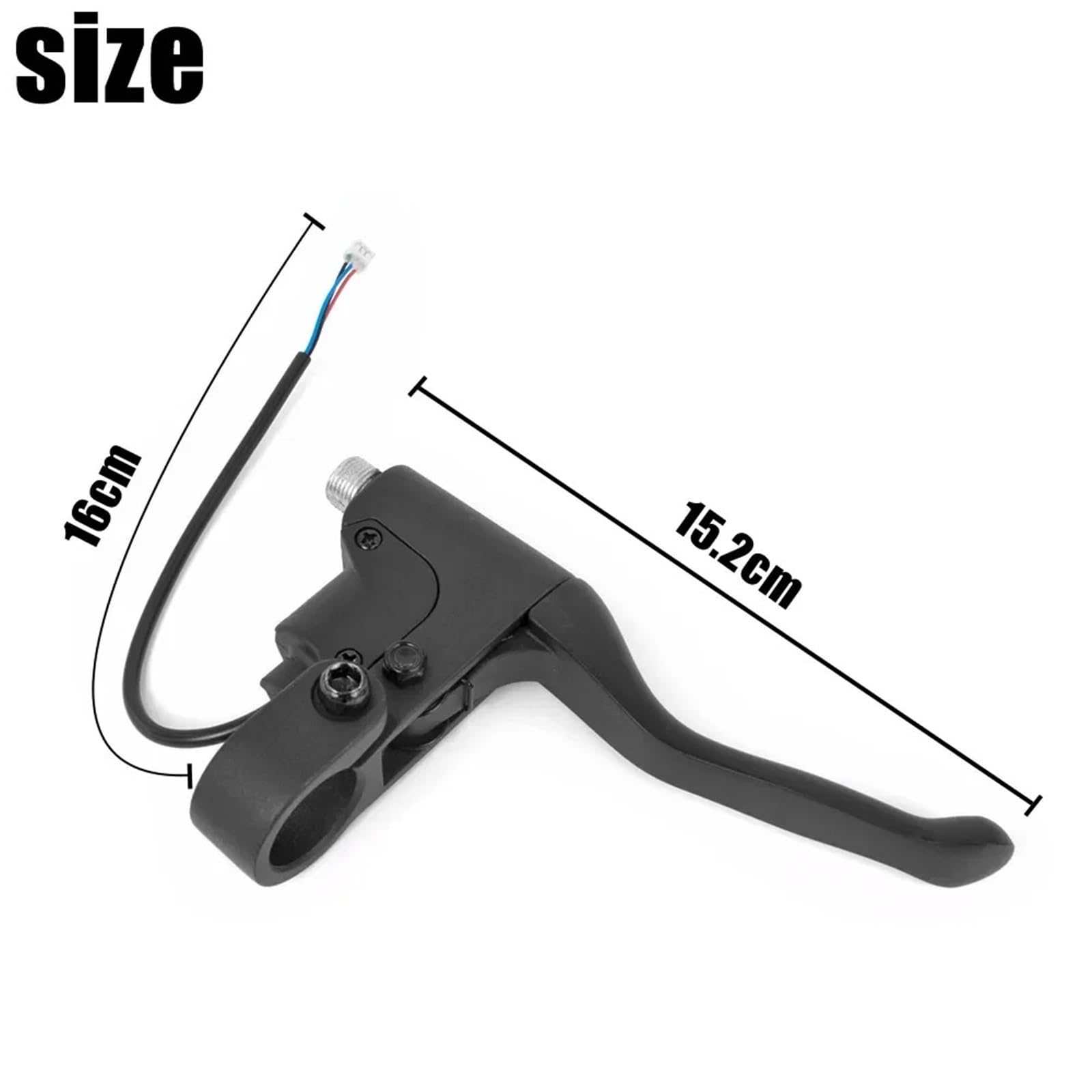 FGRNIod Brake Handle Compatible with Segway Ninebot Electric Scooter MAX G30 Brake Lever Aluminum Alloy Skateboard Finger Brake Riding Accessories