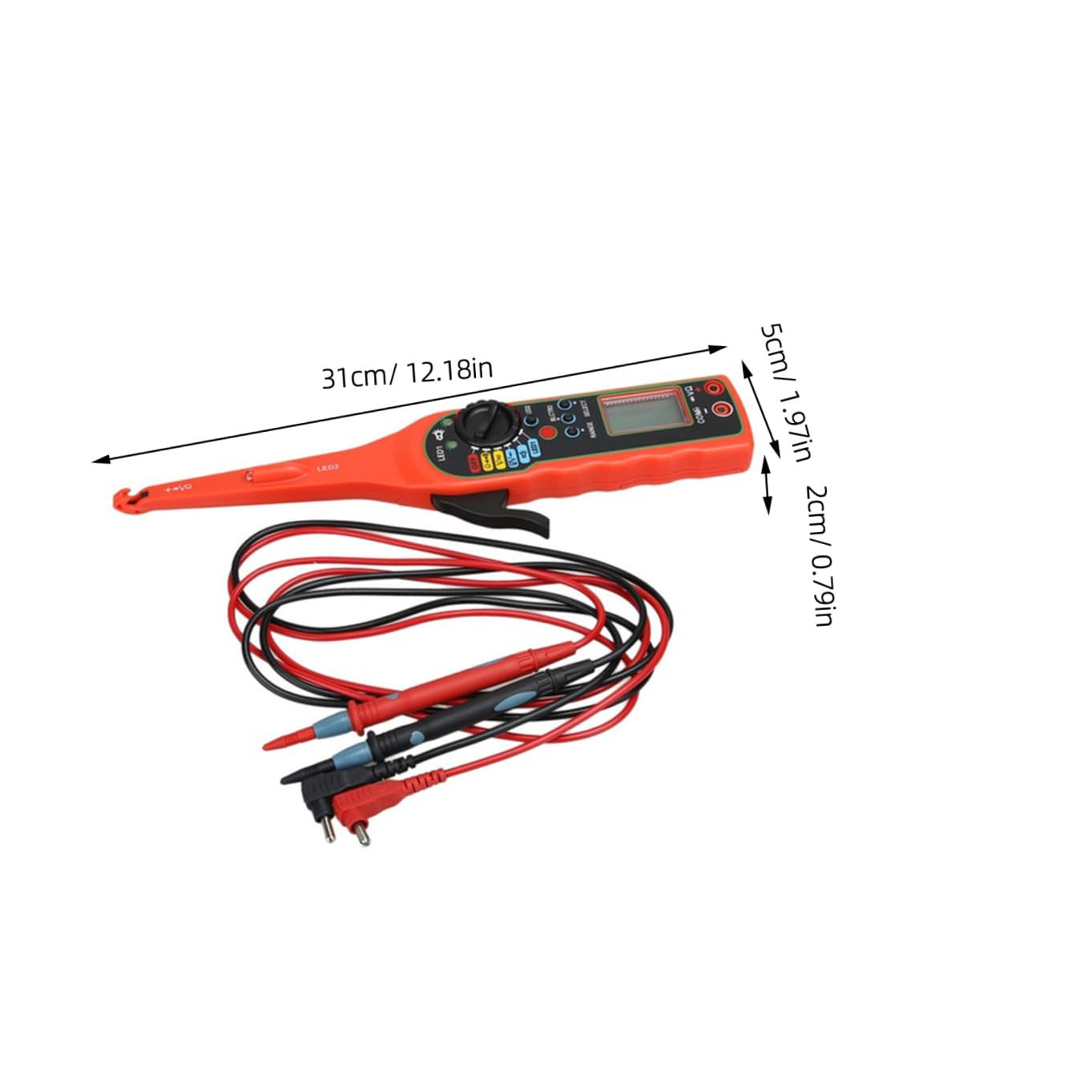 Angoily Tester Per Fusibili Per Auto Ad Azione Rapida - Misuratore Compatto Per La Tensione Del Veicolo Con Spia Di Prova Per Uso Automobilistico