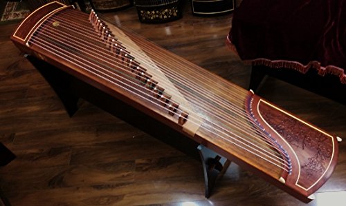 Dunhuang Professional Bubinga Guzheng 694F-MH "Eternal Jade" - Image 2
