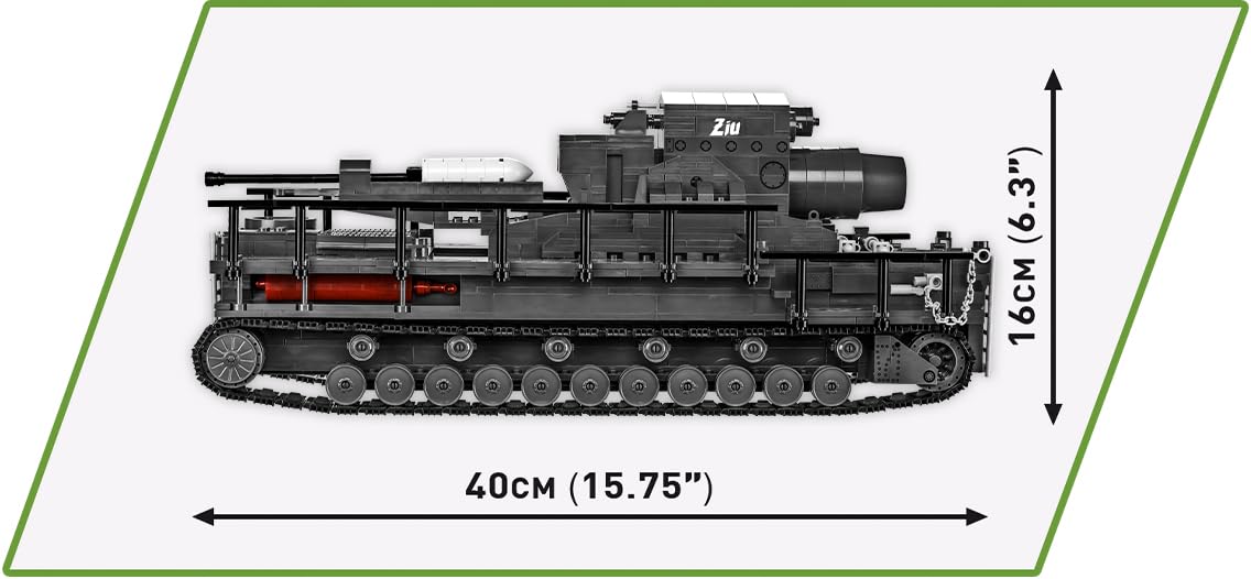 Cobi 2560 60 cm Karl-Gerät 040 ZIU, Verschieden