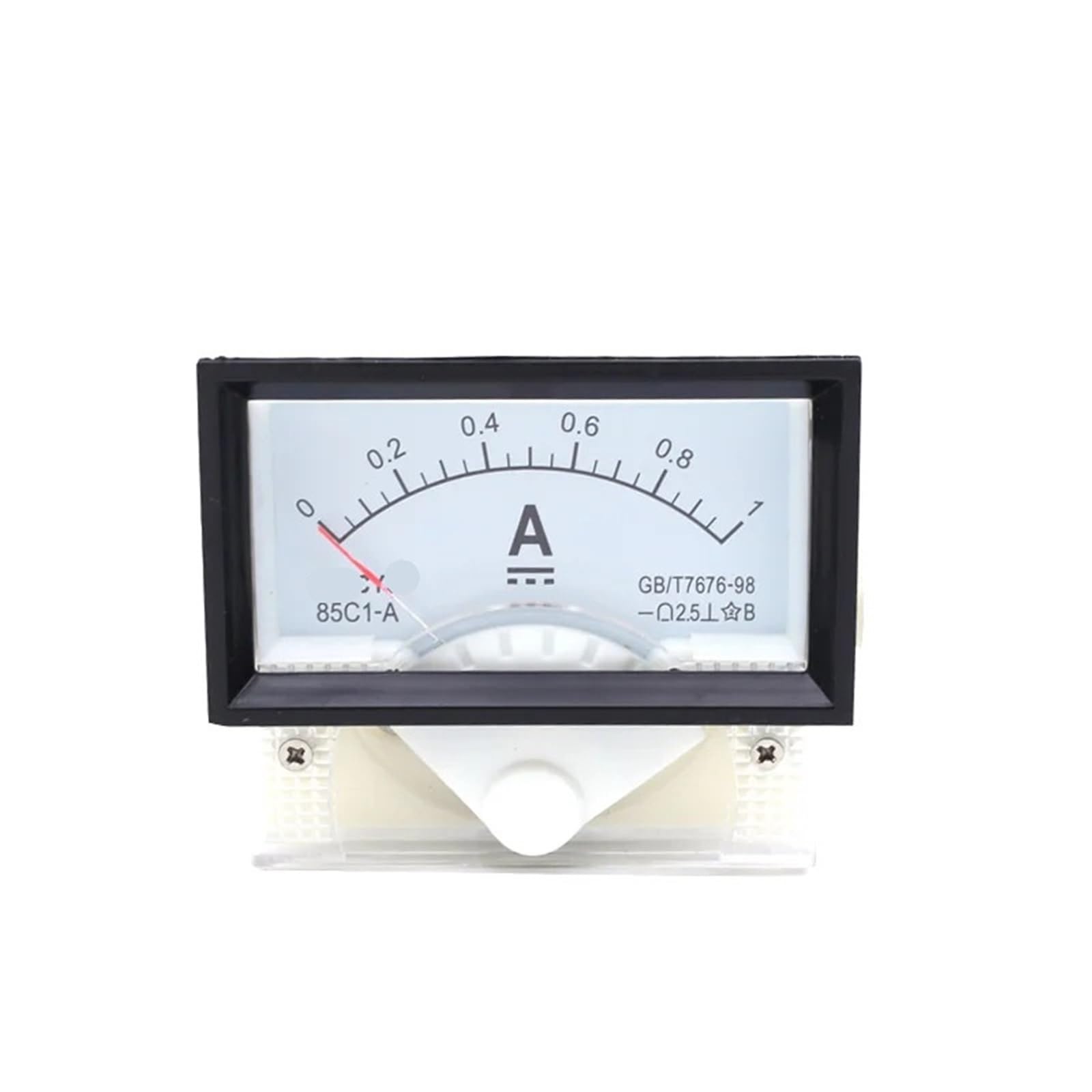 Ampèremètre analogique CC 0-10A 85C17 de format compact 70x40x61 mm