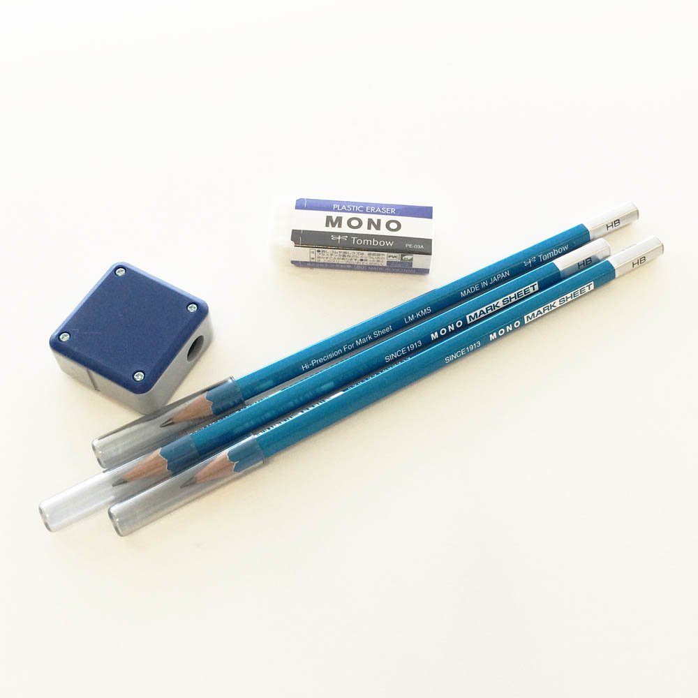 Amazon | トンボ鉛筆 鉛筆 MONO マークシートセット MA-PMS | 鉛筆