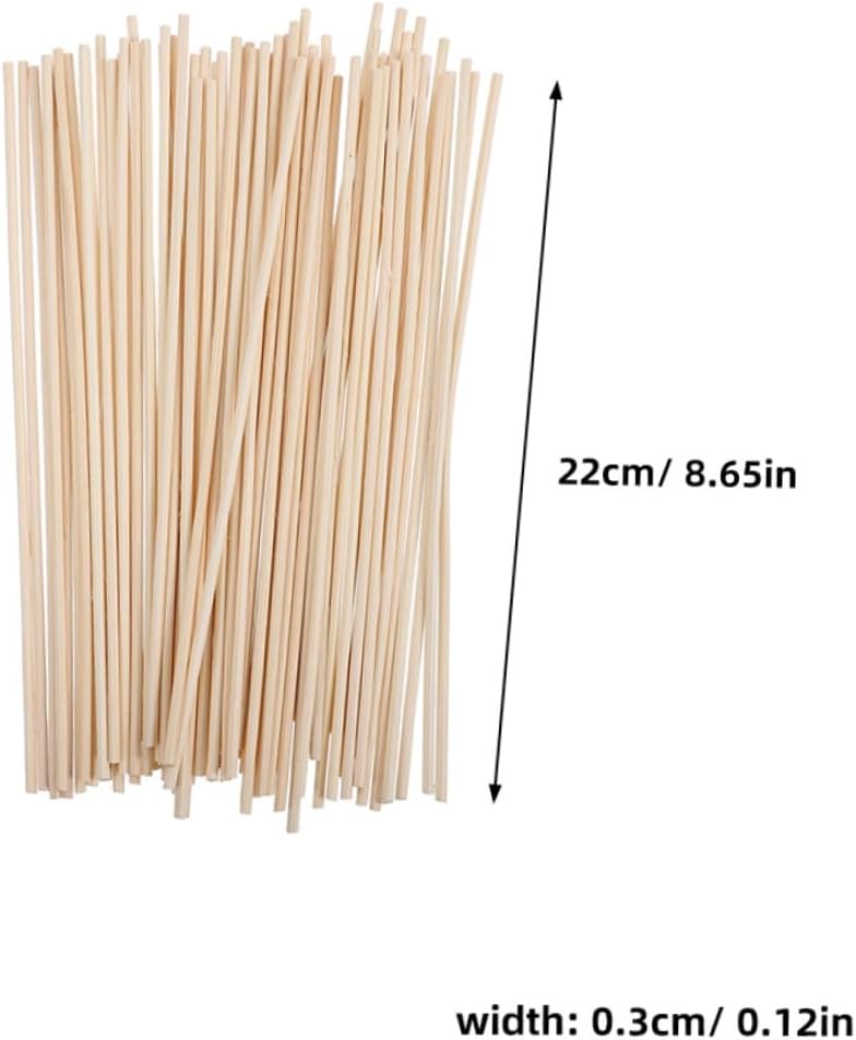 800pcs Diffuser Sticks Natural Rattan Fragrance Refill for Diffusers Decorative Sticks for Use