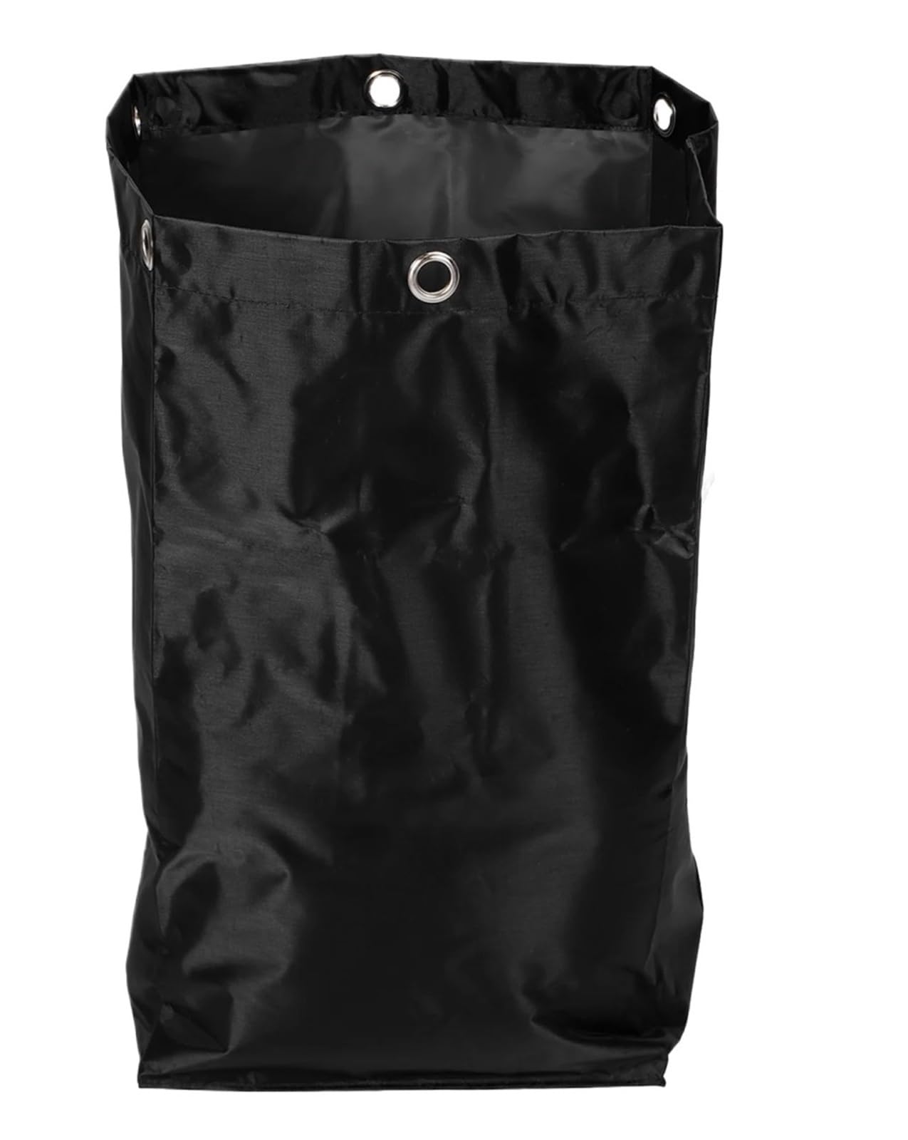 2pcs Extra Large Canvas Cleaning Cart Bag - Durable Storage Pouch for Janitorial Trolley