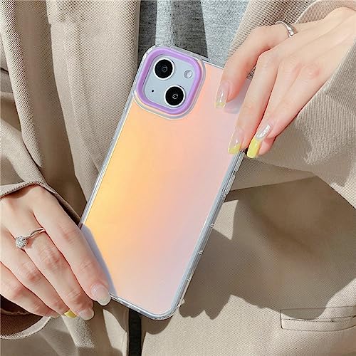 Housse de protection iPhone 14 transparente laser mat idéale pour le quotidien