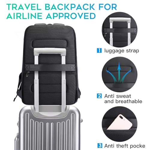 Mochila Business Smart impermeable para laptop 15.6" miniatura 6
