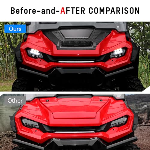 XATVXUTV Sport Hood Scoop with Mesh for Honda Pioneer 1000 2016-2025 by XATVXUTV - Used condition - Image 2