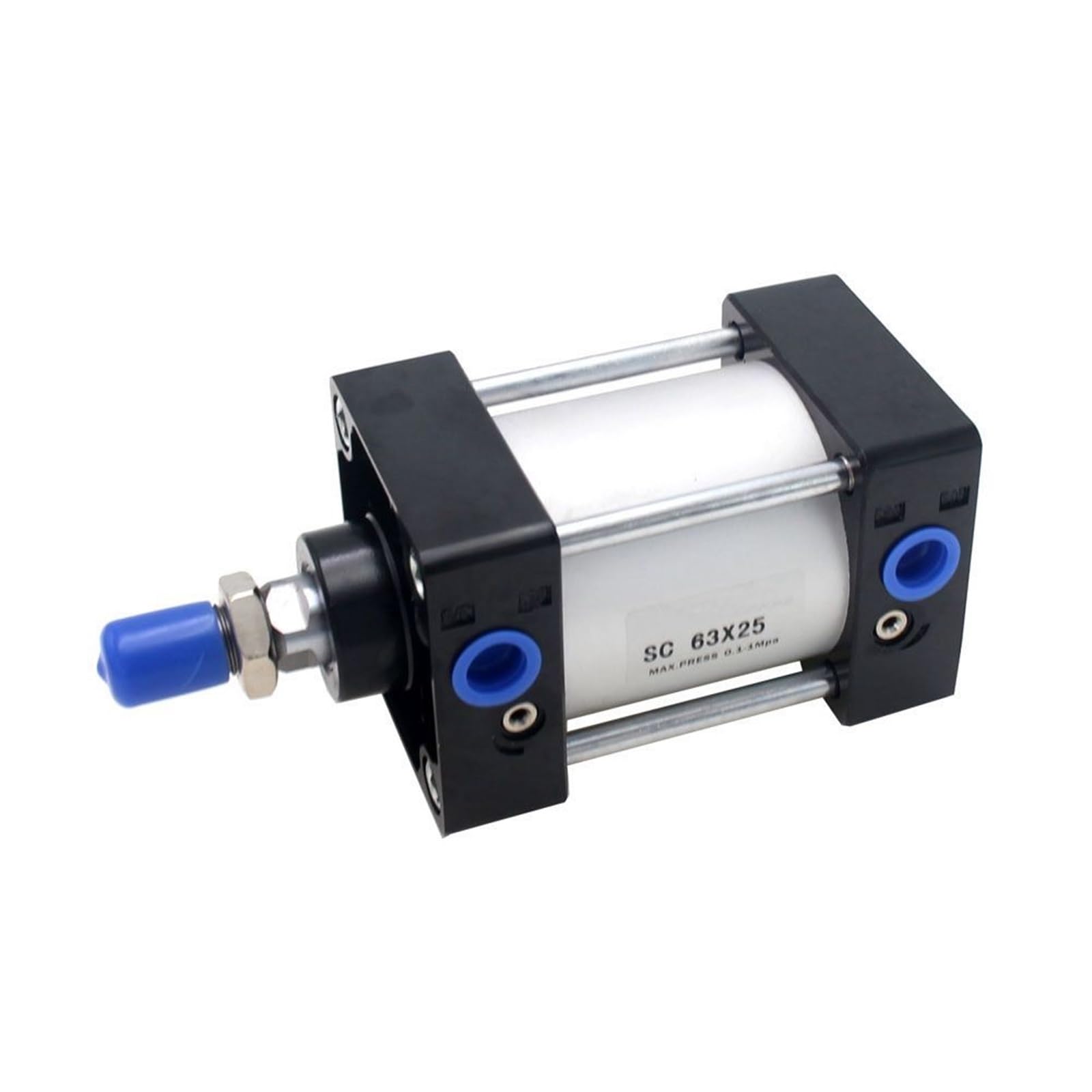 Vérin pneumatique double effet SC63-25 pour stopper les vibrations - 6