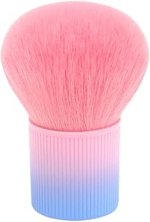 Brocha de polvo suelta con forma de hongo, he...