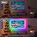 Daymeet LED Backlights, 9.8FT RGB Music Sync Lights for 32-60 Inch TV Behind, Rainbow Color With Remote APP Control USB Strip Lights for Room Xmas Decor