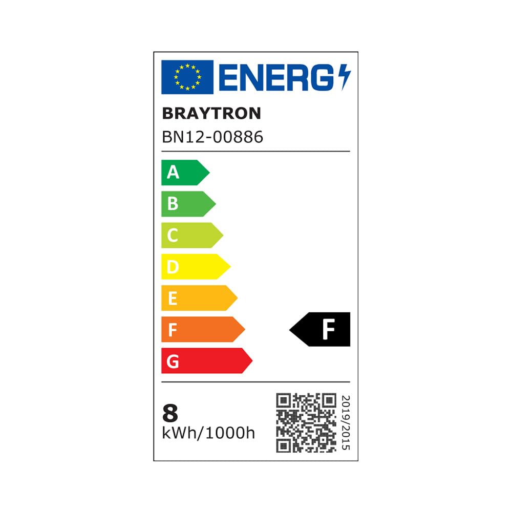 Braytron LED Spiegelleuchte Bad 40cm 8W – 3CCT Spiegel Lampe & Bilderleuchte – 700 Lumen Wandbeleuchtung für Bad, Gemälde & Bilder – Moderne Wandleuchte IP20 – Schwarz/Chrom/Gold (gold)