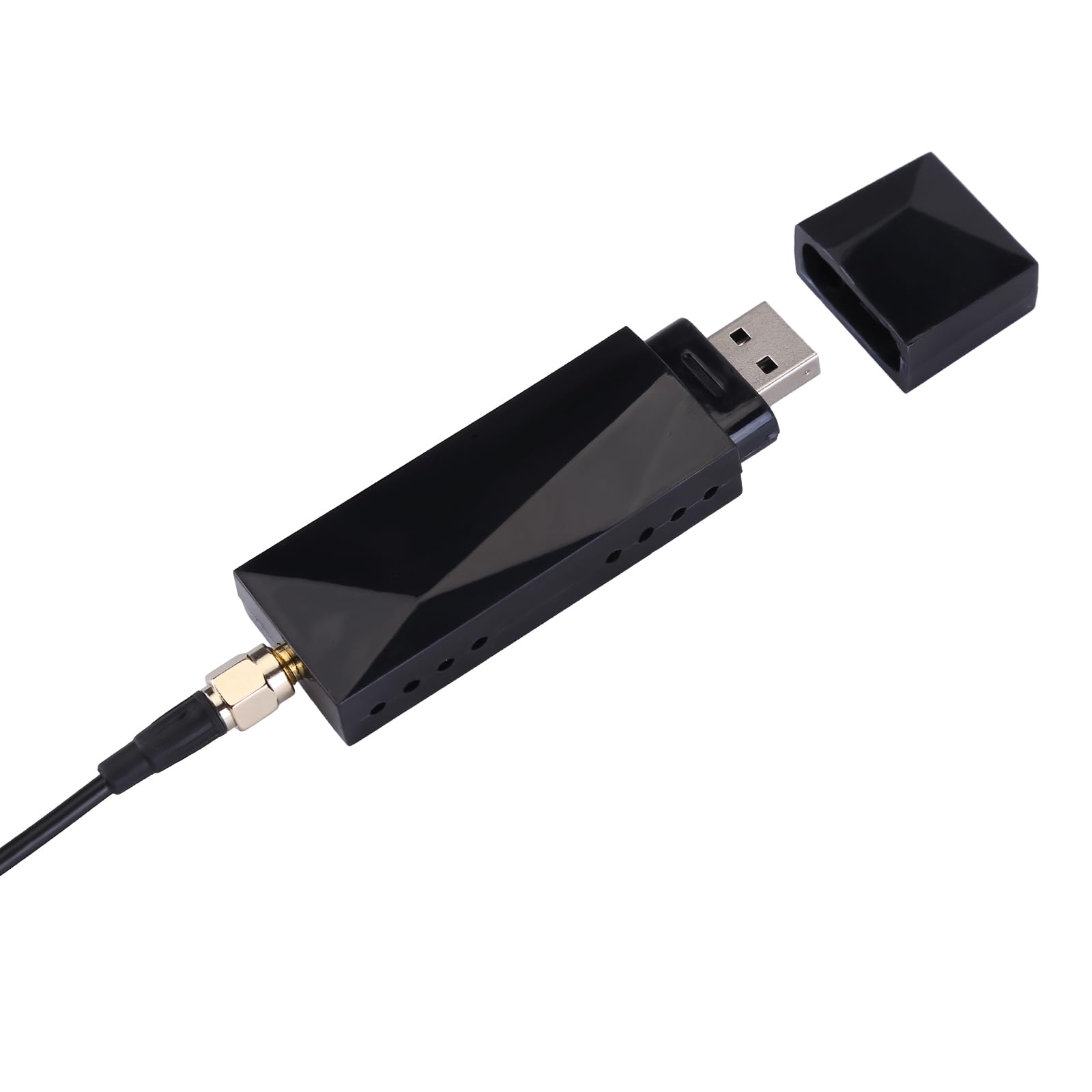 USB Android DAB+ Autoradio Adapter mit Digitaltuner und Antenne, Digital Audio Broadcast Kfz-Antenne