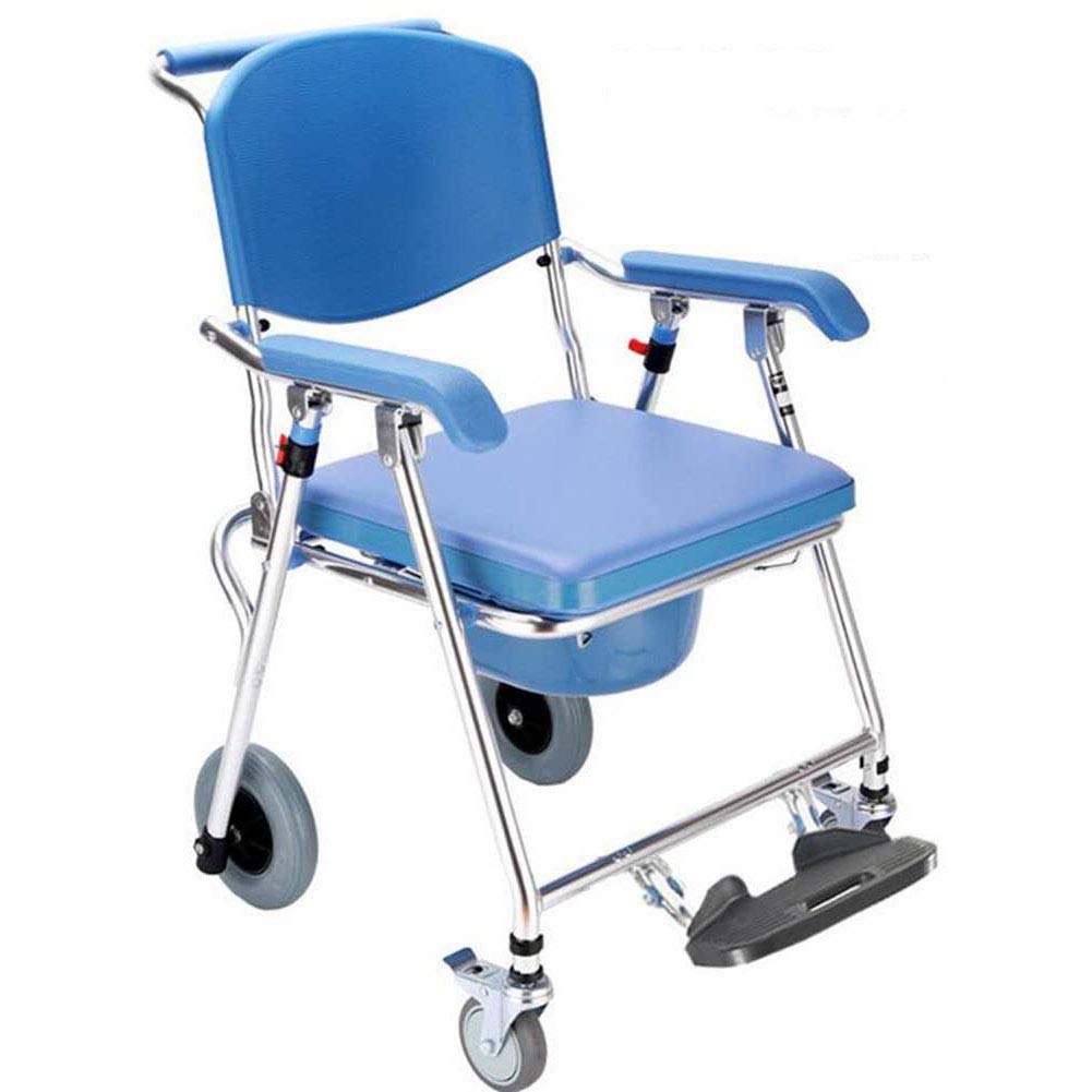 Buy Commode Mobile Chair, Foldable Toilet Wheelchair, Wheelchair Shower