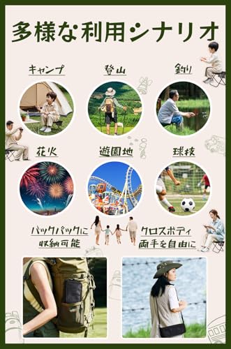 Luckjune 2025 NEW 折りたたみ椅子 の商品画像 4