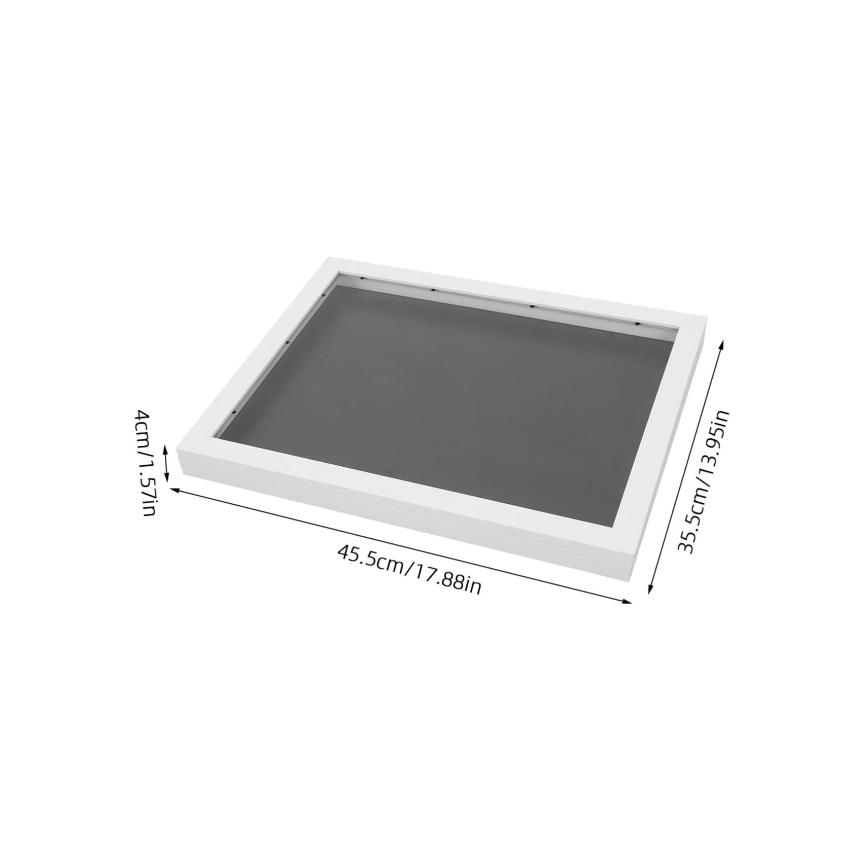 Homoyoyo Marco Para Camiseta De Fútbol 14x18 Cm Caja De Sombra De Madera Transparente Protección Anti Polvo Para Decoración Deporte y Recuerdos Soporte Para Pared