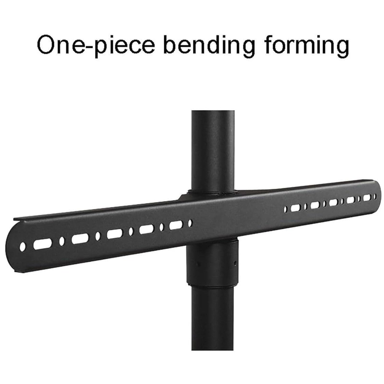 Soporte de techo para TV giratorio ajustable de 32 a 75 pulgadas, soporte de exhibición giratorio de 360 grados para pantallas LED LCD, apto para pared, suelo y partición