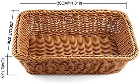 Rectangular Display Basket Fhdpeebu 2 Pcs Rectangular Basket for Table or Counter Display for ...