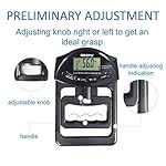 GRIPX Digital Hand Dynamometer Grip Strength Measurement Meter Auto Capturing Electronic Hand Grip Power 198Lbs / 90Kgs - Image 5