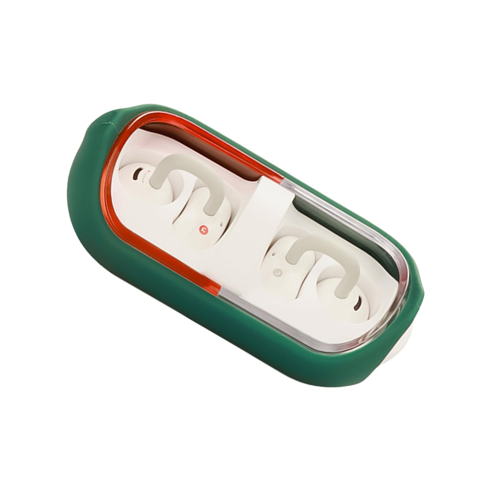 Jazuaiao Silicone Earphone Case Shockproof Protections Skin Nonslip Grip Travel Design Compact for MOONDROP Earbuds Silicone Earphone Case