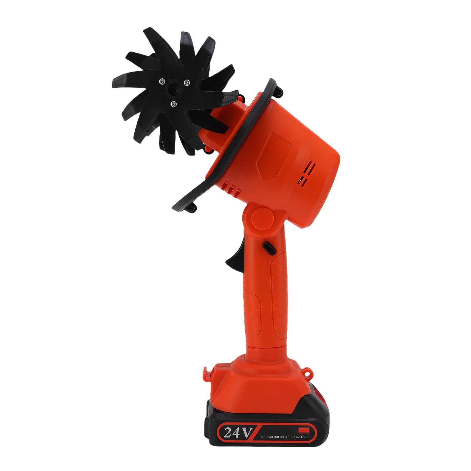 SENECESLI Coltivatore a Cordini, Coltivale da Giardino Elettrico a Batteria con Batteria da 1500 MAh, Mini Meridiano Ergonomico per il Giardinaggio (Plug dell'UE 100-240V)