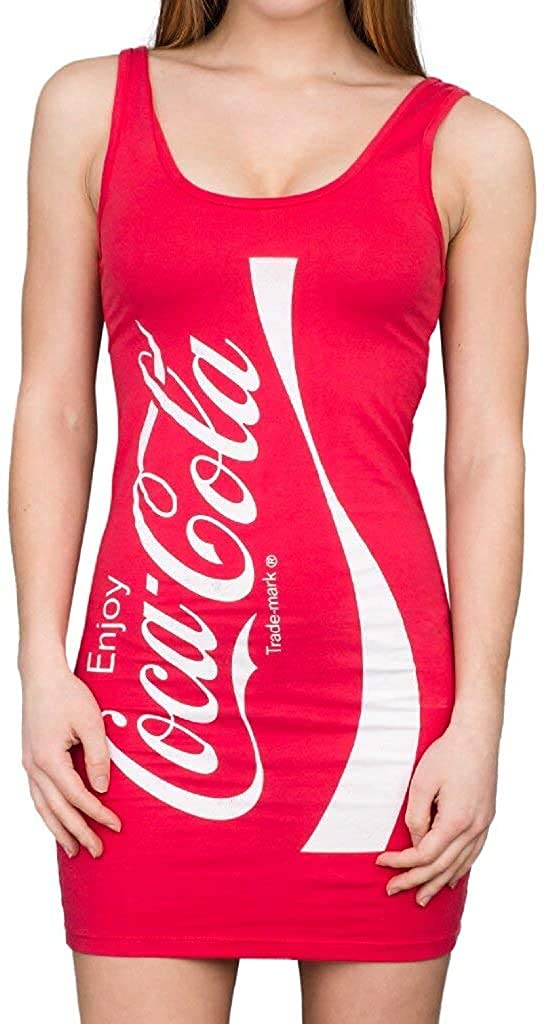 Coca-ColaMad Engine Coke Red Tunic Tank Dress Halloween Costume Cosplay