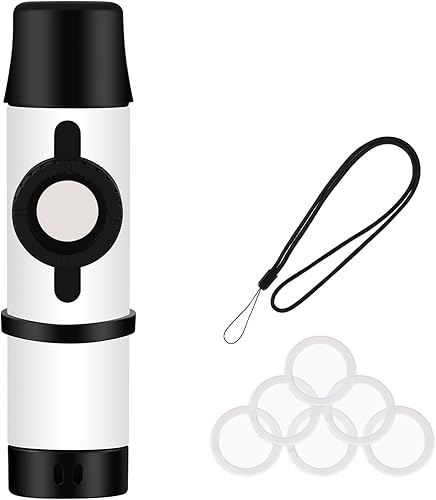 Miniatura 31 de RANMING Kazoo con 6 cañas adicionales cada una, instrumentos musicales coloridos para aula, fiestas y principiantes, actividad de grupo divertida