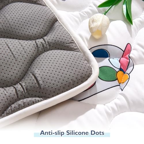 High-Density Foam Baby Play Mat, 50x50 Inches Thicken One-Piece Comfortable and Soft Playmat, Non Slip Machine Washable Floor Mat for Infants, Tapete para Bebes,Toddlers — view 2