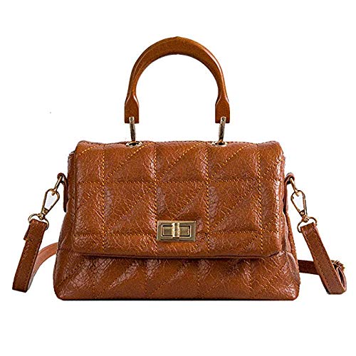 Sac à bandoulière femme petit sac à main chaîne épaule en simili cuir craquelé