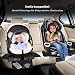 O³ Sitzschoner Auto Kindersitz, 2 Stück Autositzschoner Isofix, rutschfeste Autositzauflage, Rücksitzschoner für Babyschale, Kindersitzunterlage, Sitzauflage Haustiere