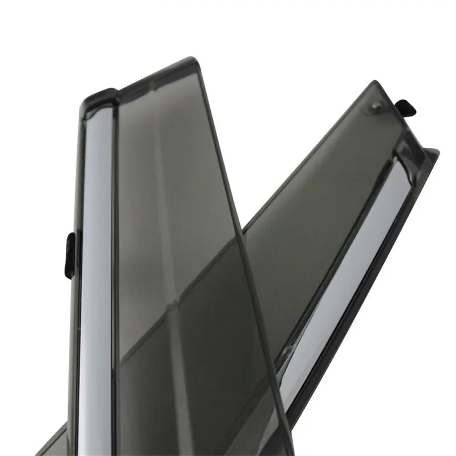 Deflector Viento ventanilla Protector De Ventana para Groove para Baojun 510, 2017, 2018, 2019, 2020, 2021, Visera para Coche, contra La Lluvia, Parasol(Chrome Strip-Carbon)
