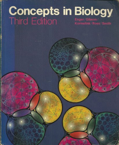 Concepts in biology 0697047121 Book Cover