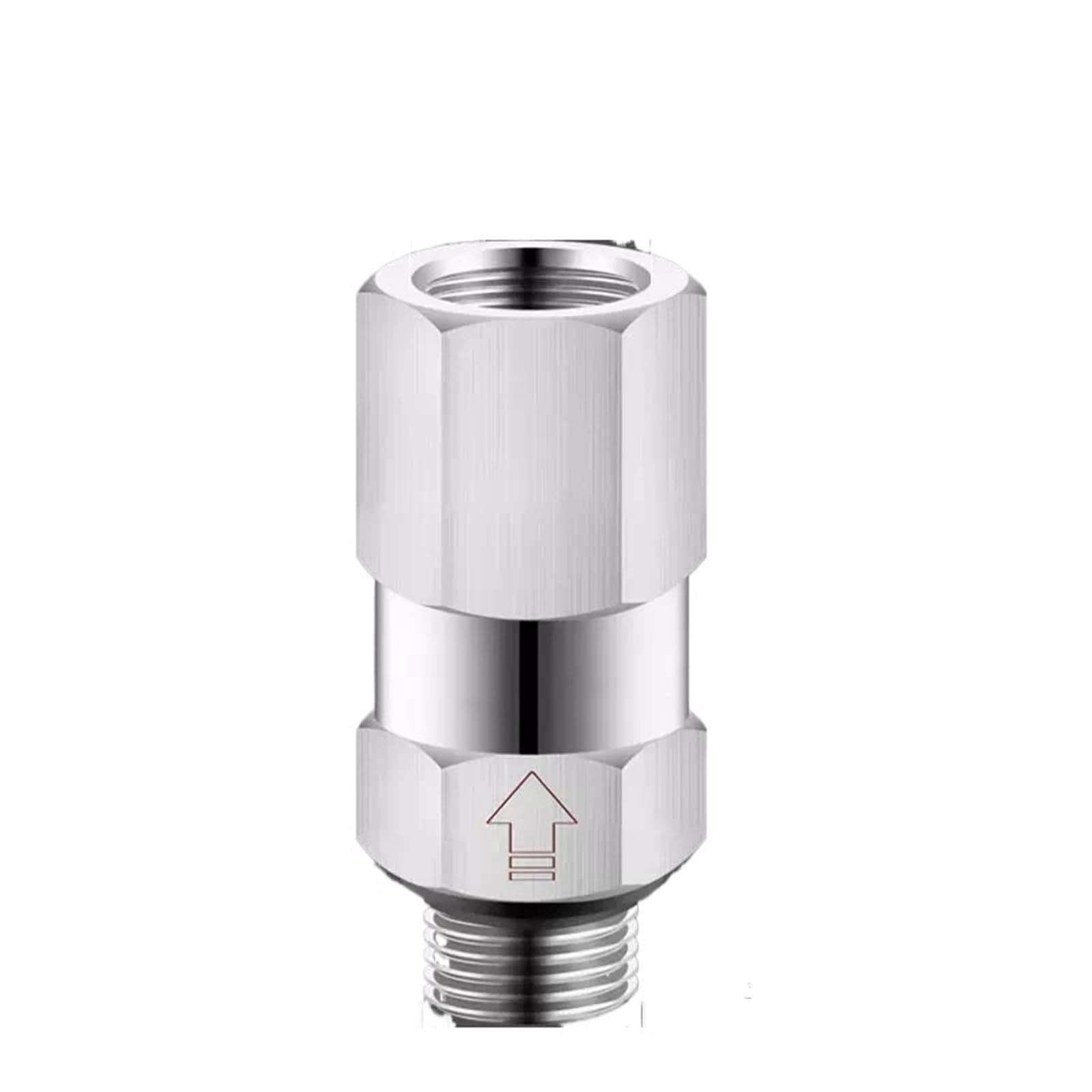 304 Stainless Steel Check Valve 1 Way Non-Return Valve(BSP1I8 Male-Female)