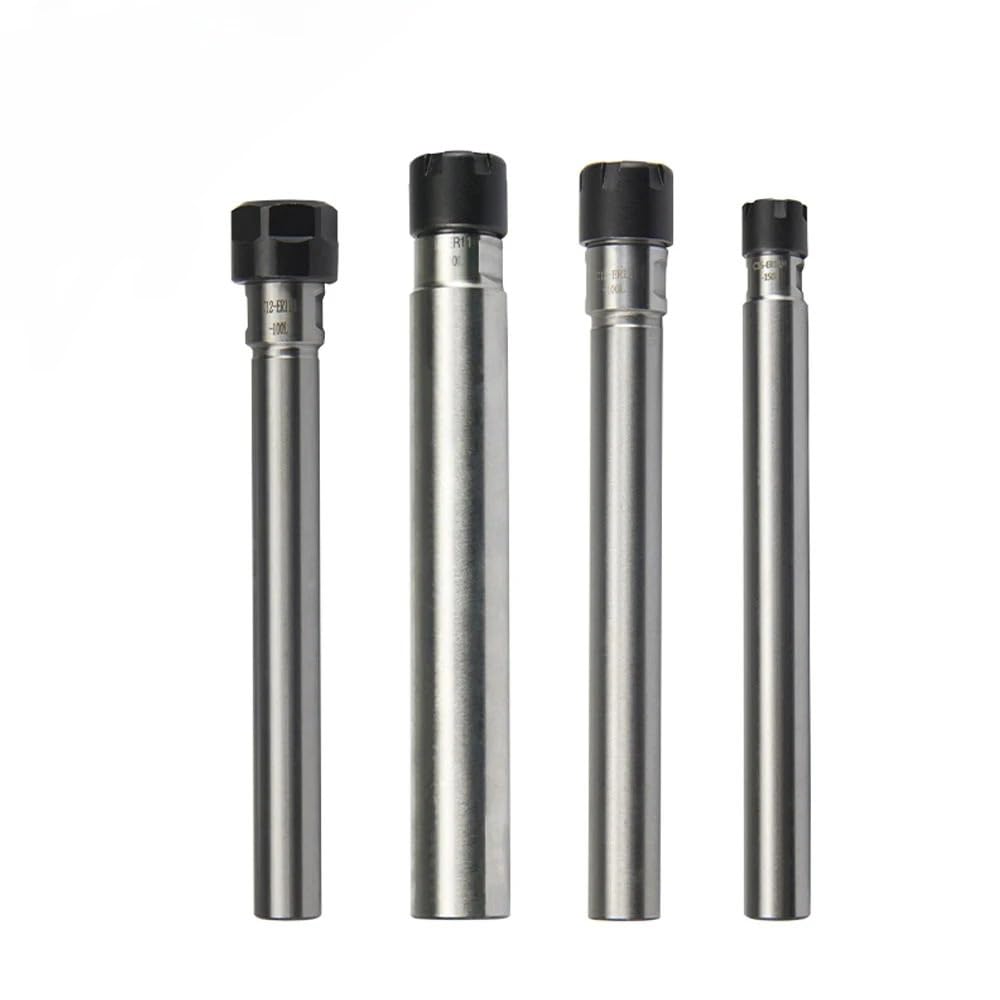 FSLMEIL 1PC Lengthen Tool Carrier Extension Rod C6 C8 C10 C12 C16 C20 C25 C32 ER11 ER16 ER20 ER25/32 ER Collet Chuck Holder CNC Milling(C20-ER20A-100L)