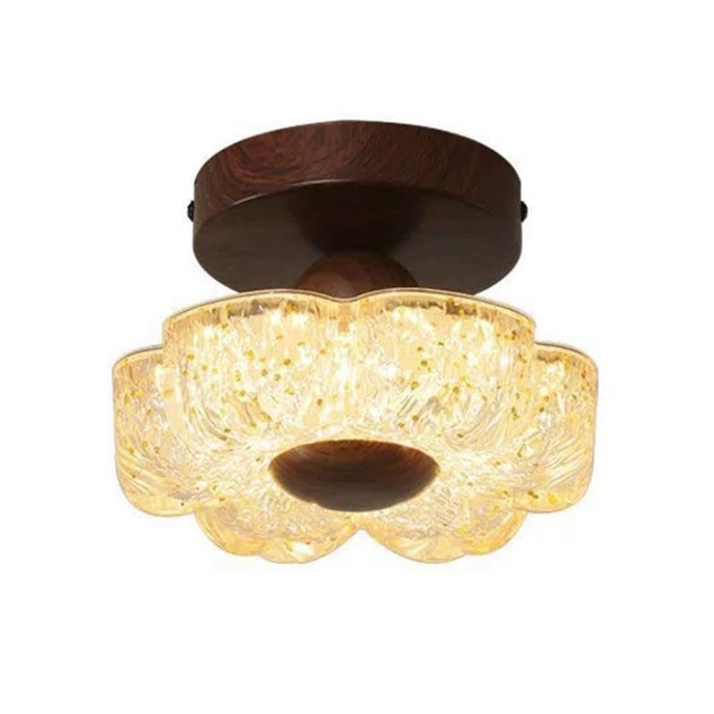 Plafoniera a LED Semi-incassata in Resina Creativa