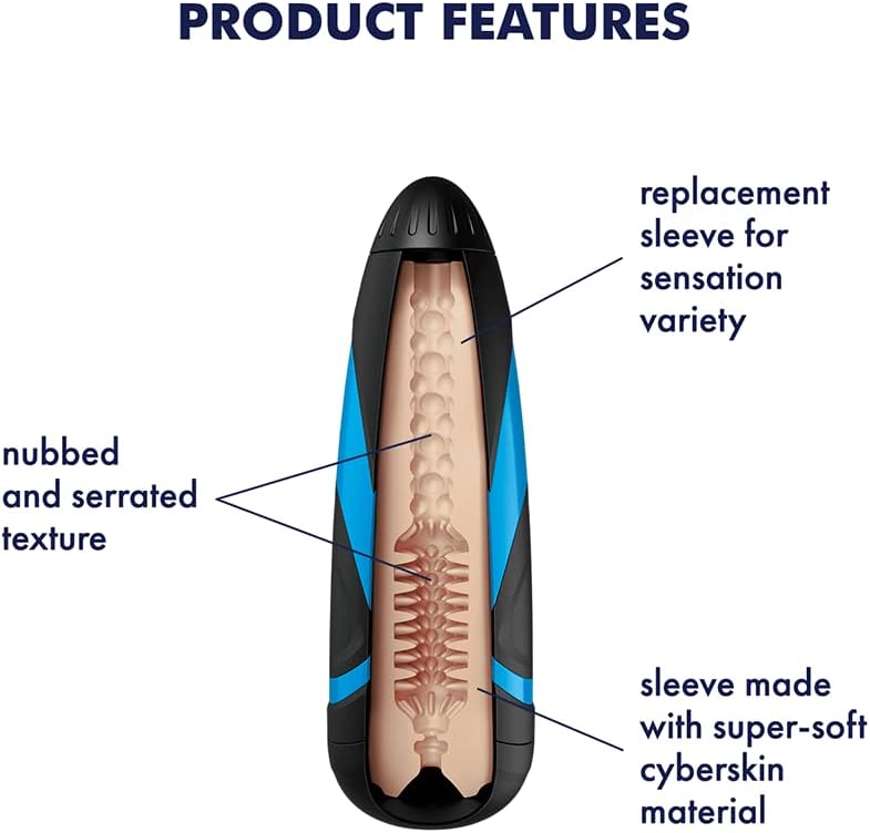 Satisfyer Men Masturbator Replacement Sleeve - Tornado Bliss