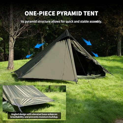 Carpa de camping ultraligera TENPLAY 2.0 para 1 persona miniatura 6