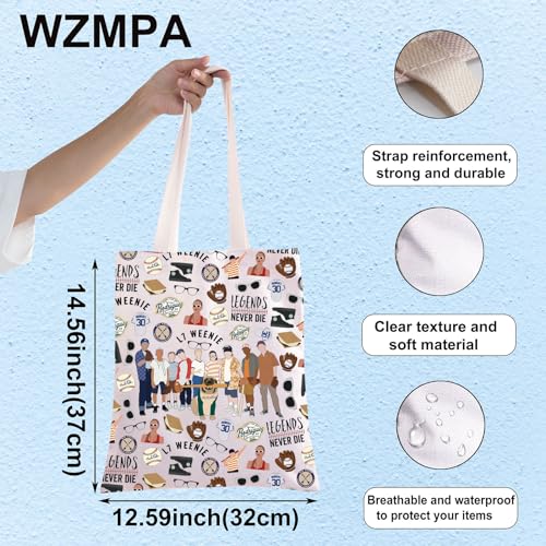 WZMPA The Slot Benny Travel Makeup Bag, Legends Never Die TG, Unisex, Medium, Water Resistant, Canvas, Adult, Women - Image 2