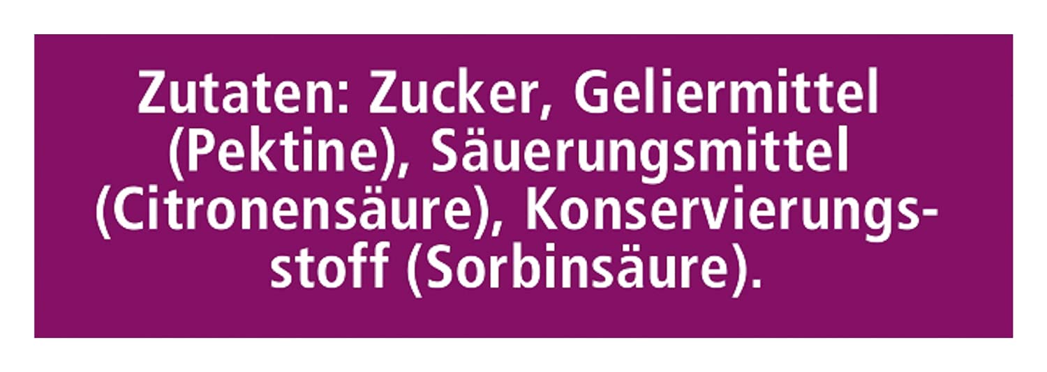 Dr. Oetker Gelierzucker für Beeren Konfitüre, 500 g