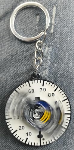 Image of MIK SPORTS BIKE PREMIUM METAL 360 DEGREE ROTATE KEY CHAIN