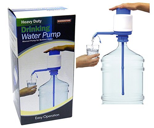 Drinking Water Hand Pump WP1 Heavy Duty Drinking Water Pump, 5 gallon Manual Pump for Bottle Water