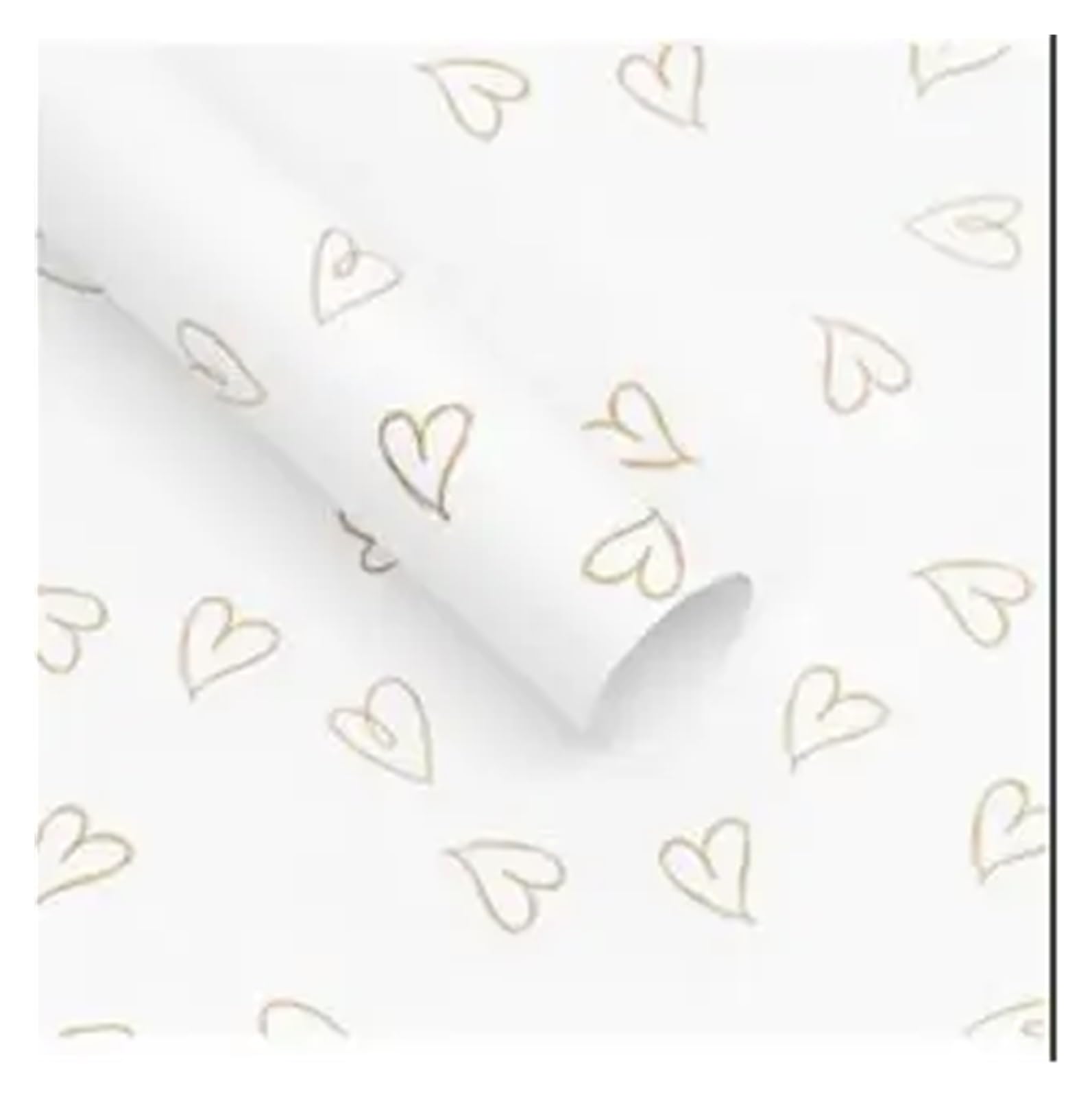 Opakowanie papieru świątecznego, 20 szt. Bukiet serca Wodoodporny papier dekoracyjny Materiały opakowaniowe do kwiatów Papier upominkowy (20 arkuszy)